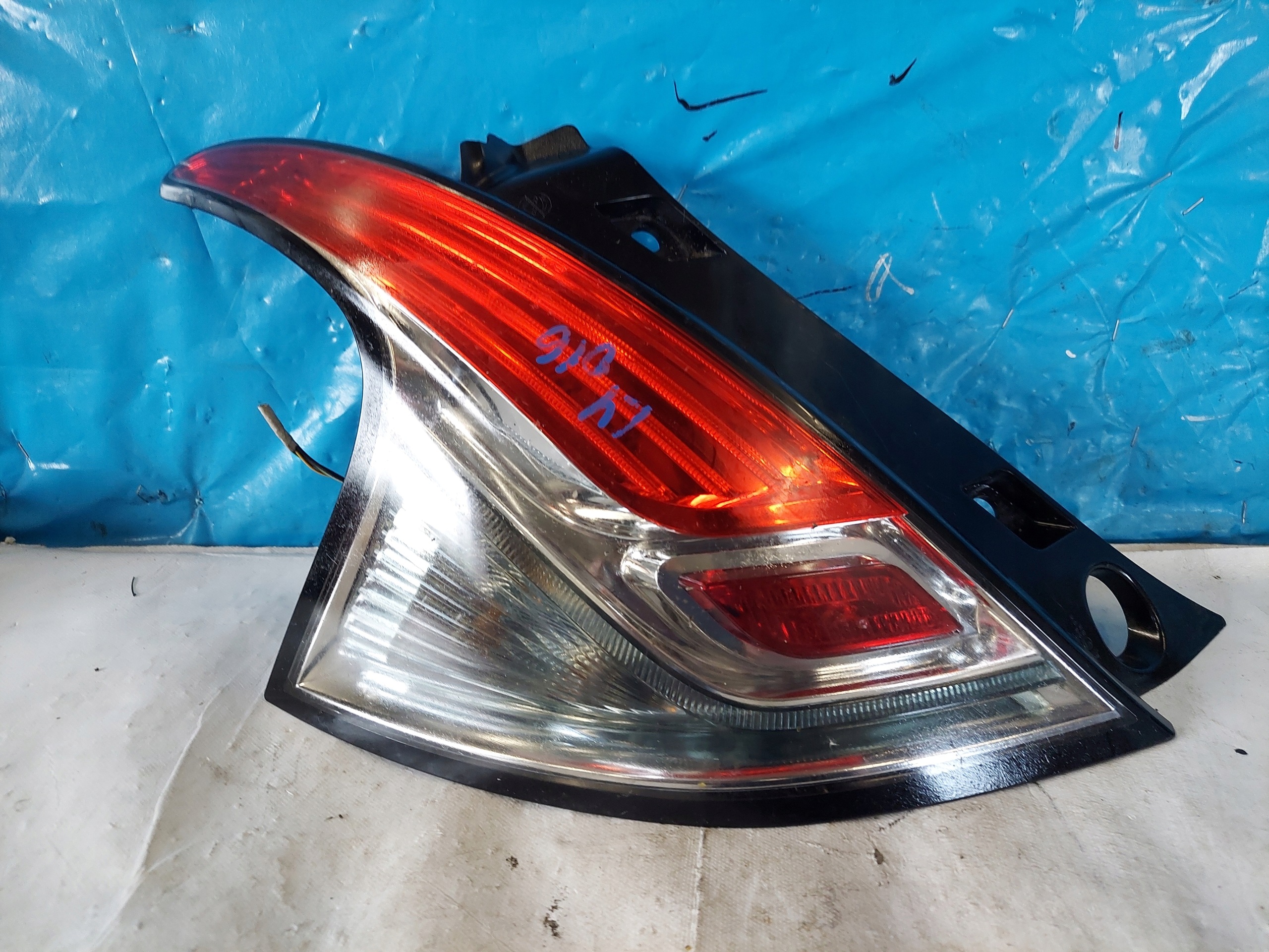 light LANCIA YPSILON III left rear part