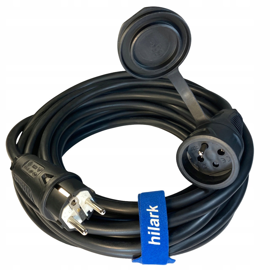 Odolný prodlužovací kabel kabel Nshtou-j 3x2,5 důl průmyslový komínový port 2 m