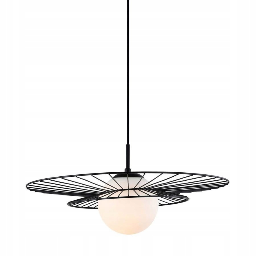 Závěsná lampa Stropní lustr Černá E27 Nastavitelná Alison Italux