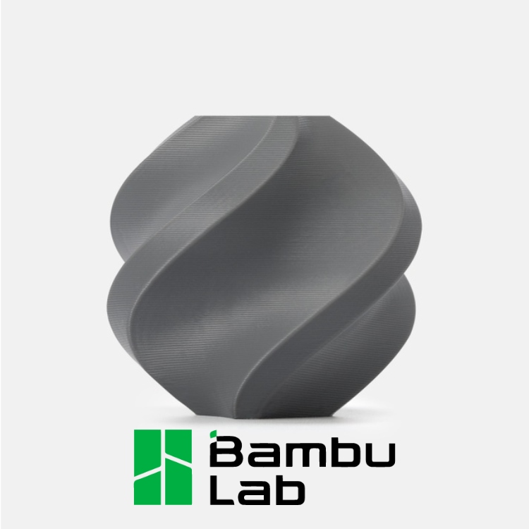 Filament Bambu Lab PETG HF 1,75mm 1kg - z wielorazową szpulą -Dark Gray