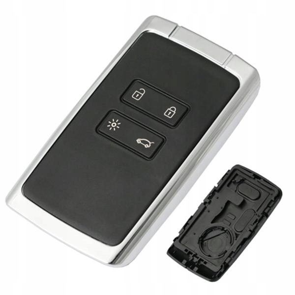 Dálkové Ovládání, Náhradní Klíček, 4 Tlačítka Renault, Klíč Hrot VA2, Nový