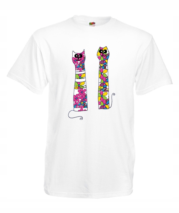 

M Koszulka Męska Koty Soft Kitty Śmieszne Wzory