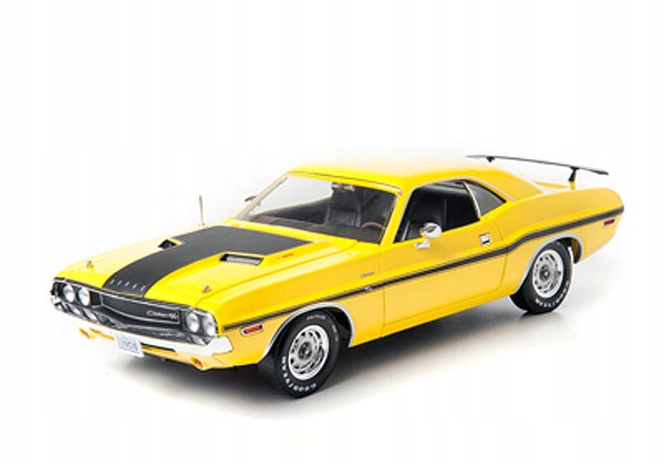 Greenlight Dodge Challenger 1970 – žlutá z televizního seriálu „ncis“ 1:18