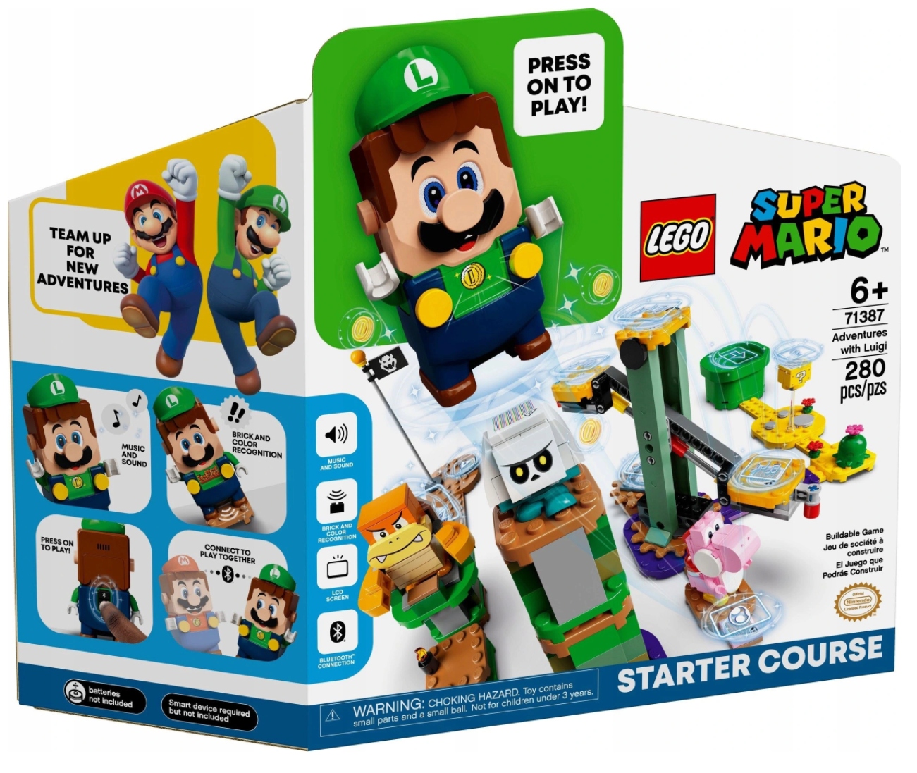 

Lego Mario 71387 Zestaw Startowy z Luigim 6+