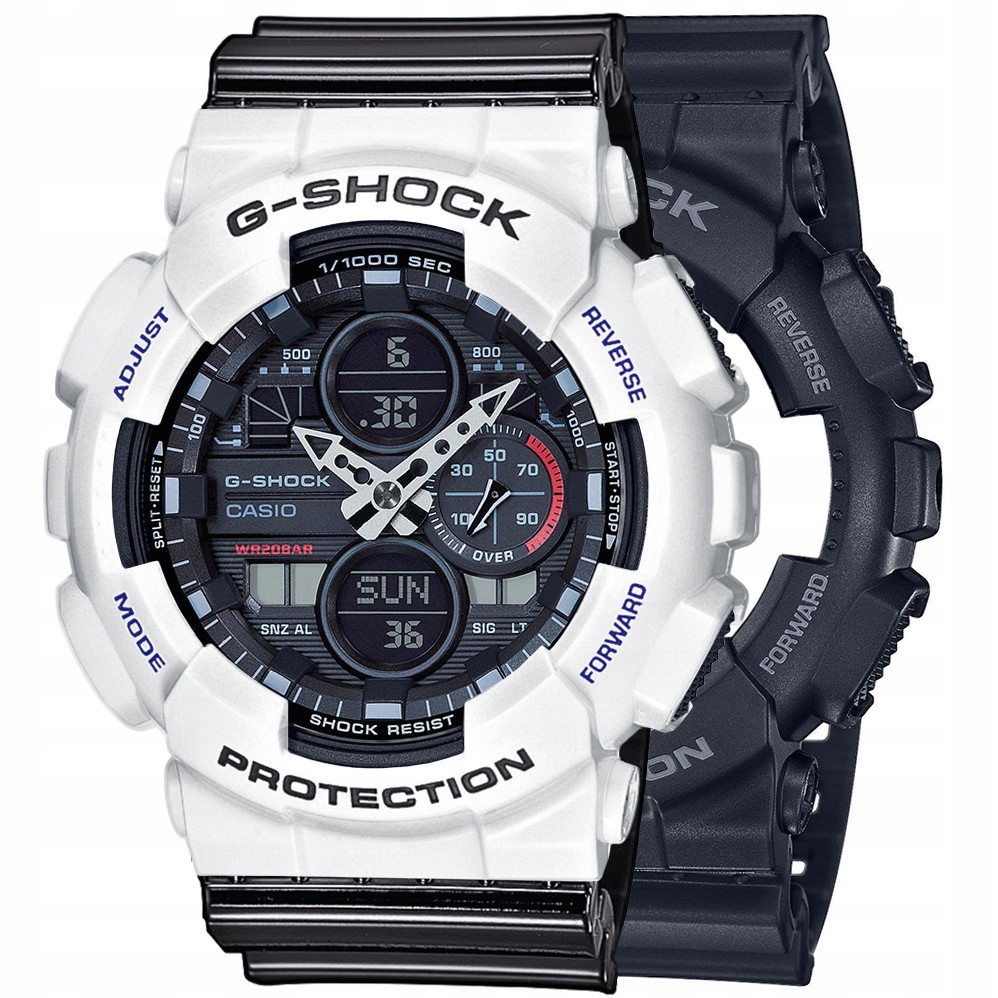 Sada G-shock GA-140-1A1ER Bílá Černá