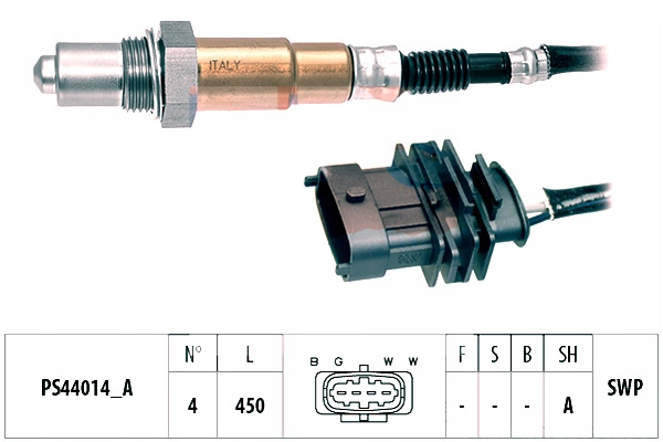 SONDA LAMBDA CORSA D 1.2-1.4 EPS Numer katalogowy części 1.998.362