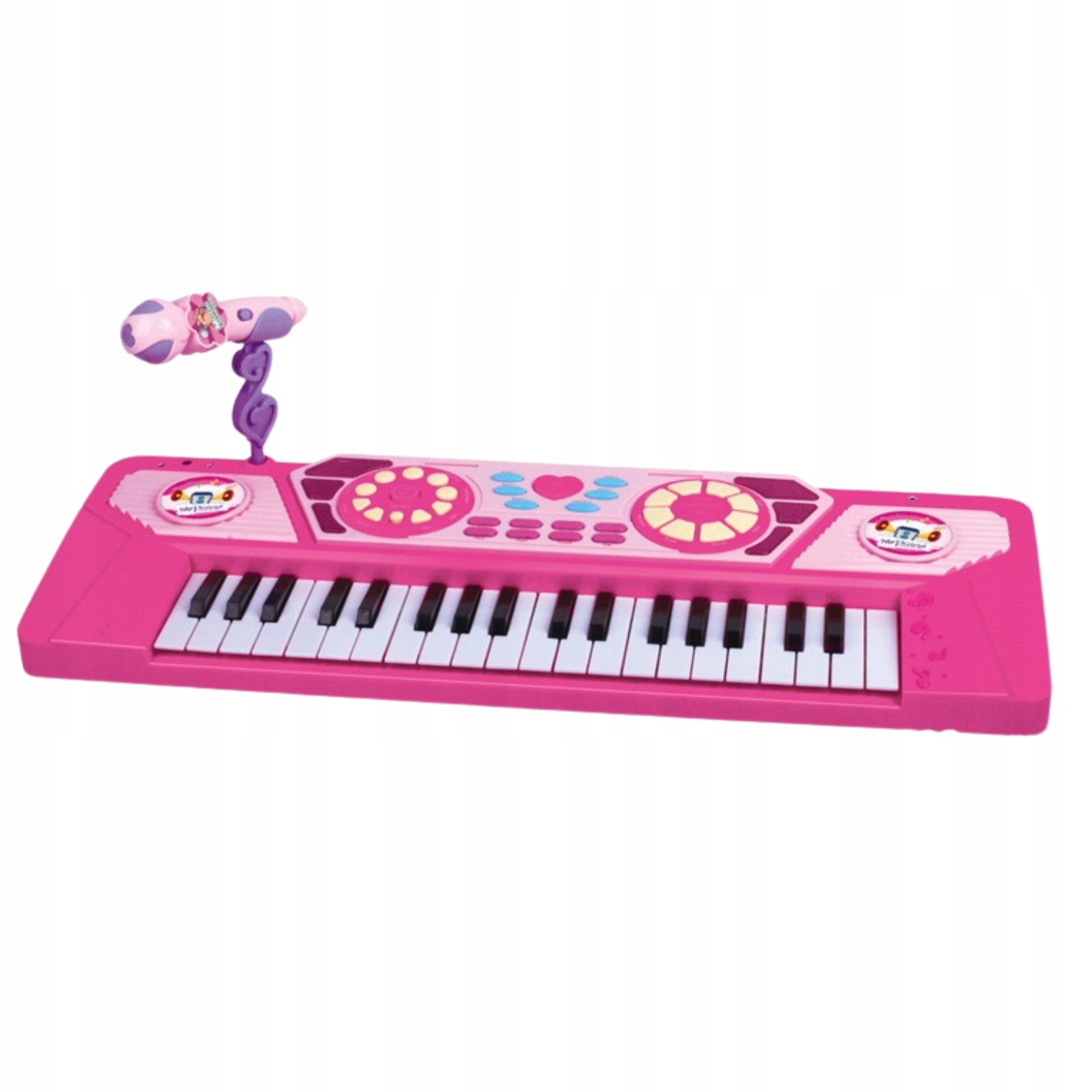 ELEKTRONICZNE PIANINO ORGANY DLA DZIECI MIKROFON EFEKTY ŚWIETLNE Stan opakowania oryginalne
