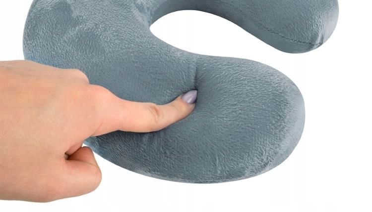 

Poduszka podróżna rogal na kark szyję memory foam