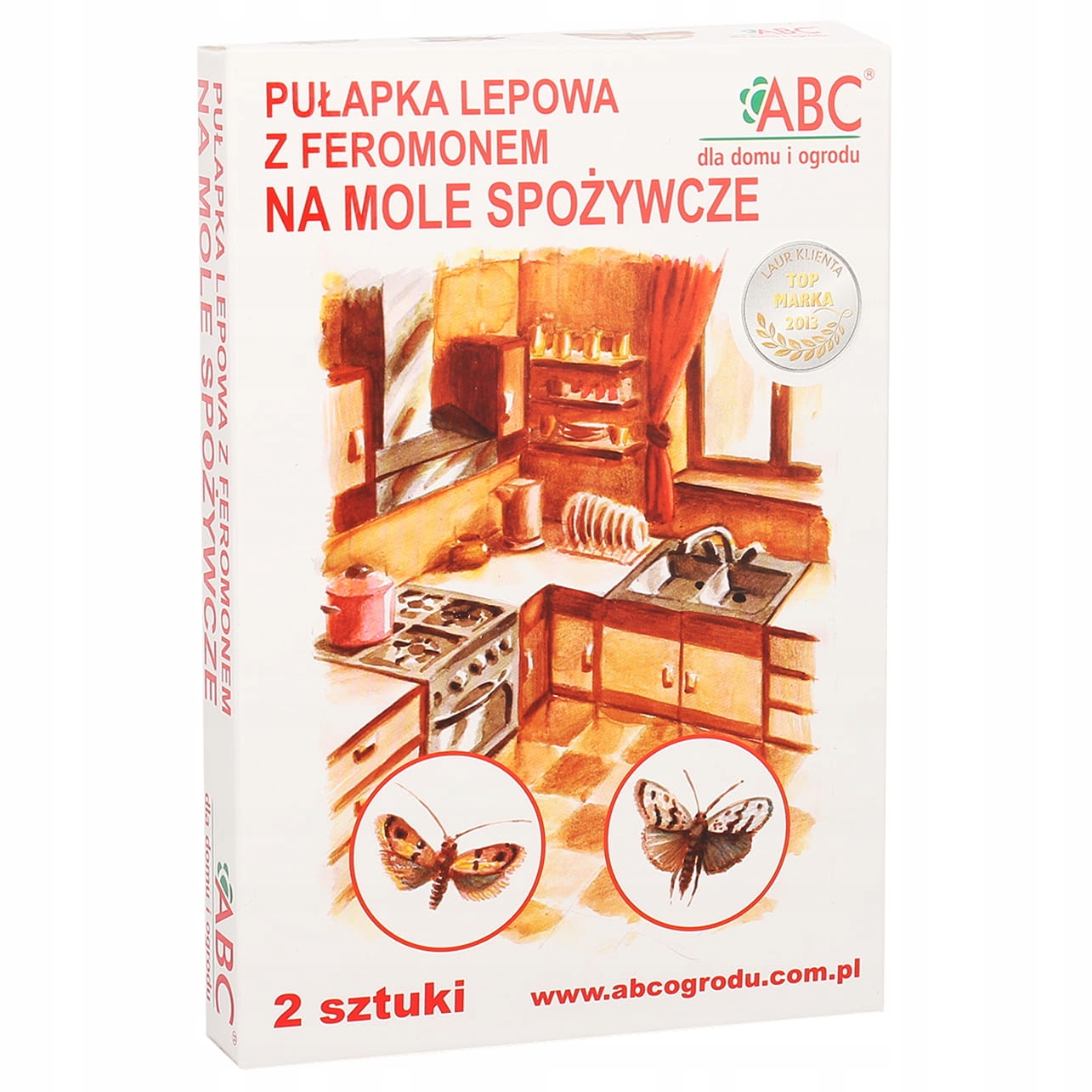 

Pułapka Z Feromonem Na Mole Spożywcze 2 Szt Abc