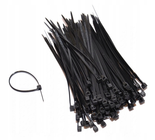 

Opaski Zaciskowe Trytki 100SZT Czarne 370X3,6MM