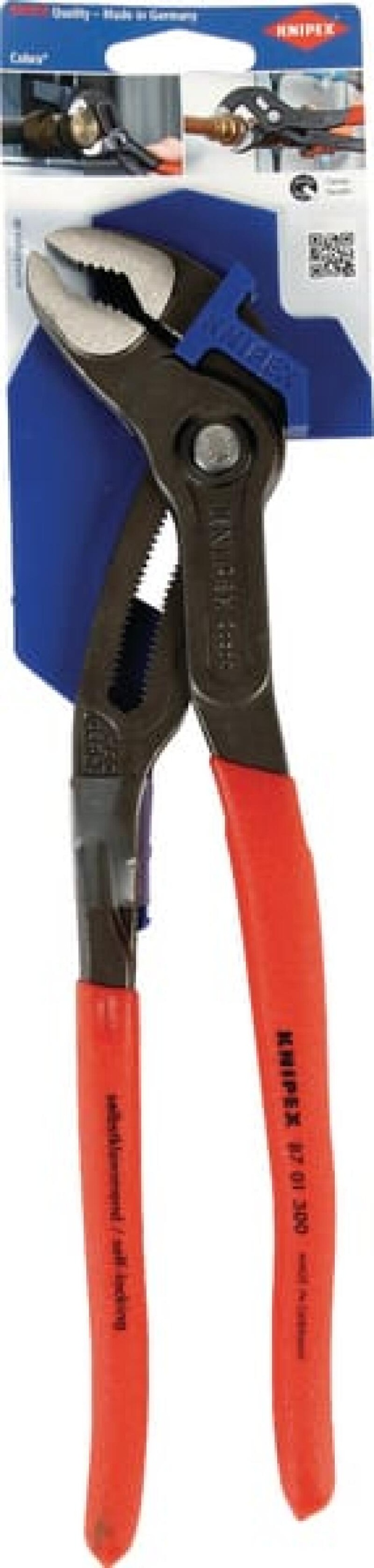 Knipex Szczypce do rur Cobra 300 mm 0-60 mm 30 ustawień fosforowane