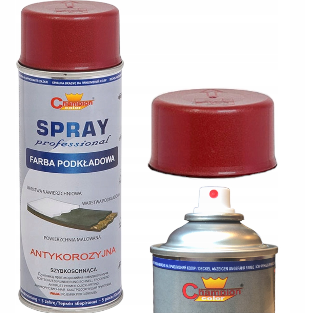 

Farba podkładowa spray antykorozyjny czerwony