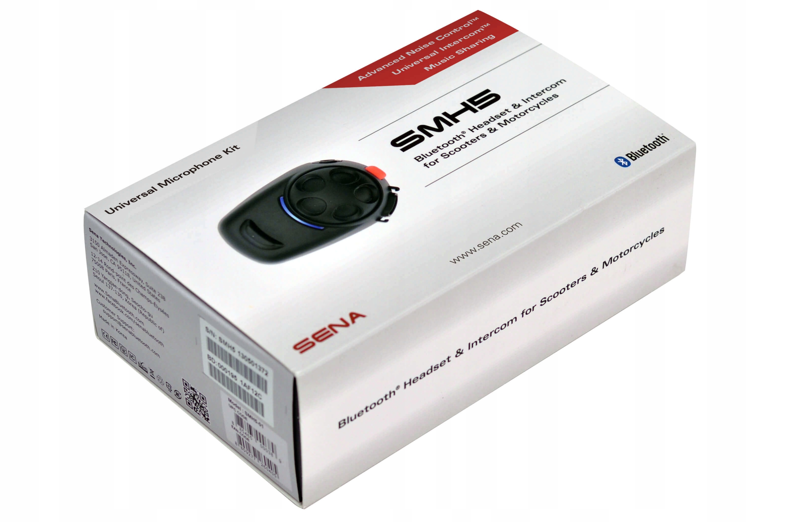 INTERKOM SENA SMH5 UNIV 1 ZESTAW BLUETOOTH Connection Type Bluetooth