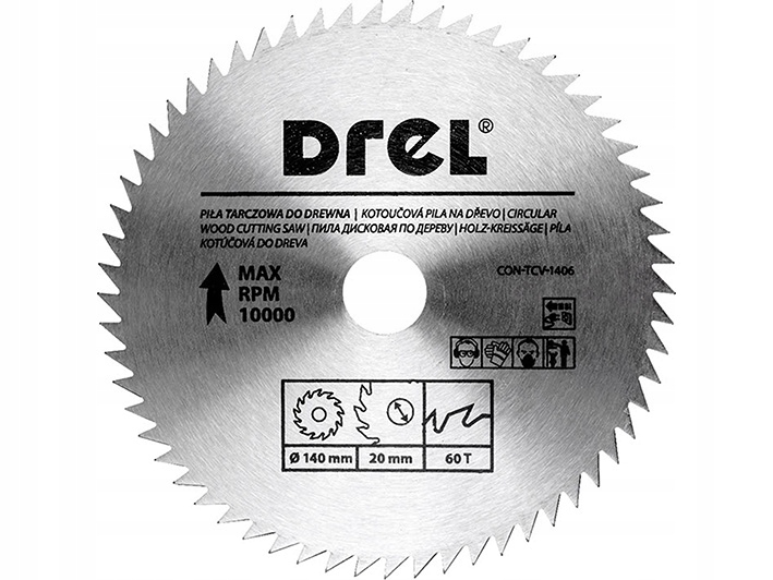 

Tarcza Do Pilarki 140 X 20 MM 60T