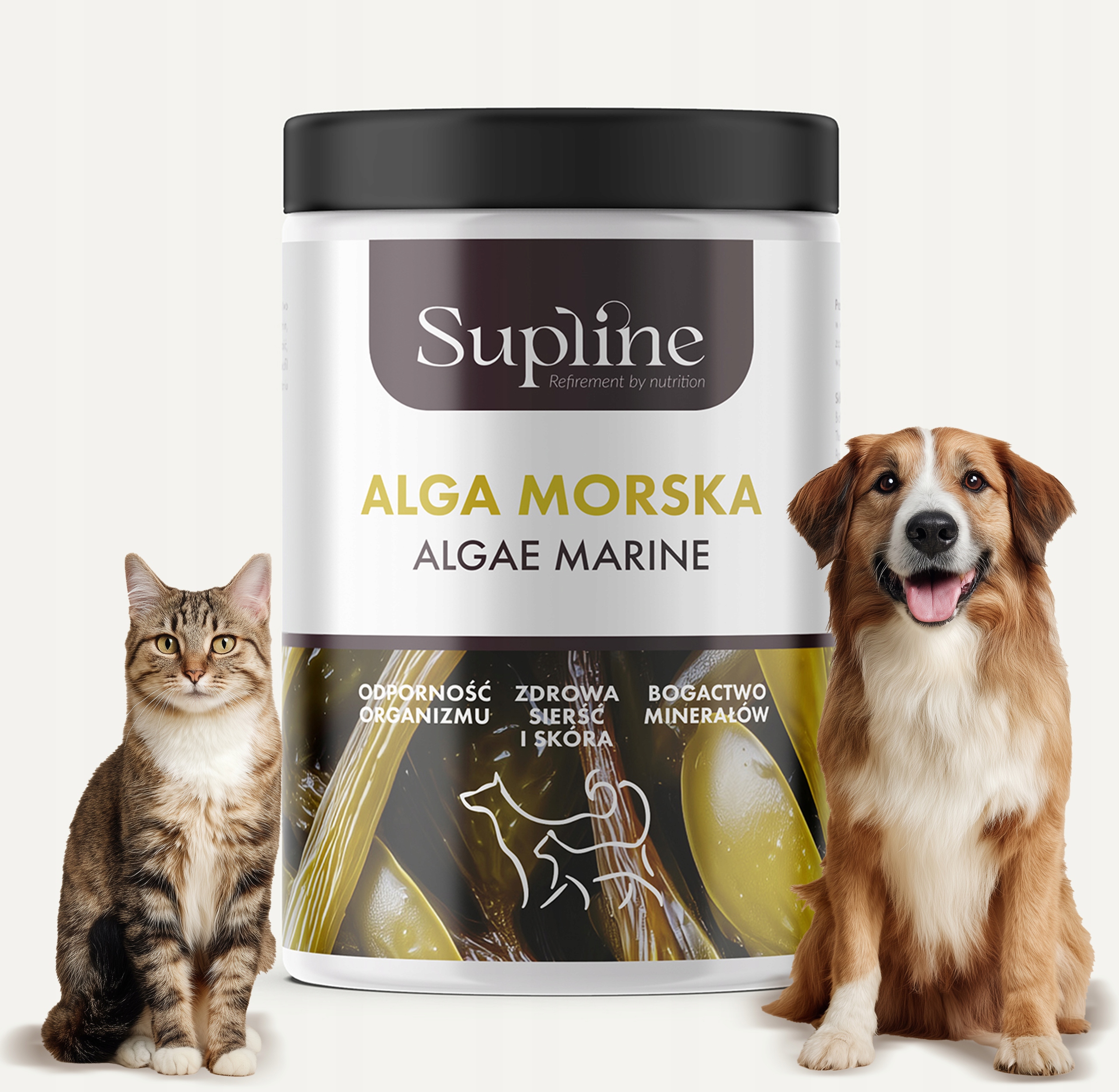 Levně Doplňky stravy pro psa a kočku Mořská Řasa 600g Supline Barf