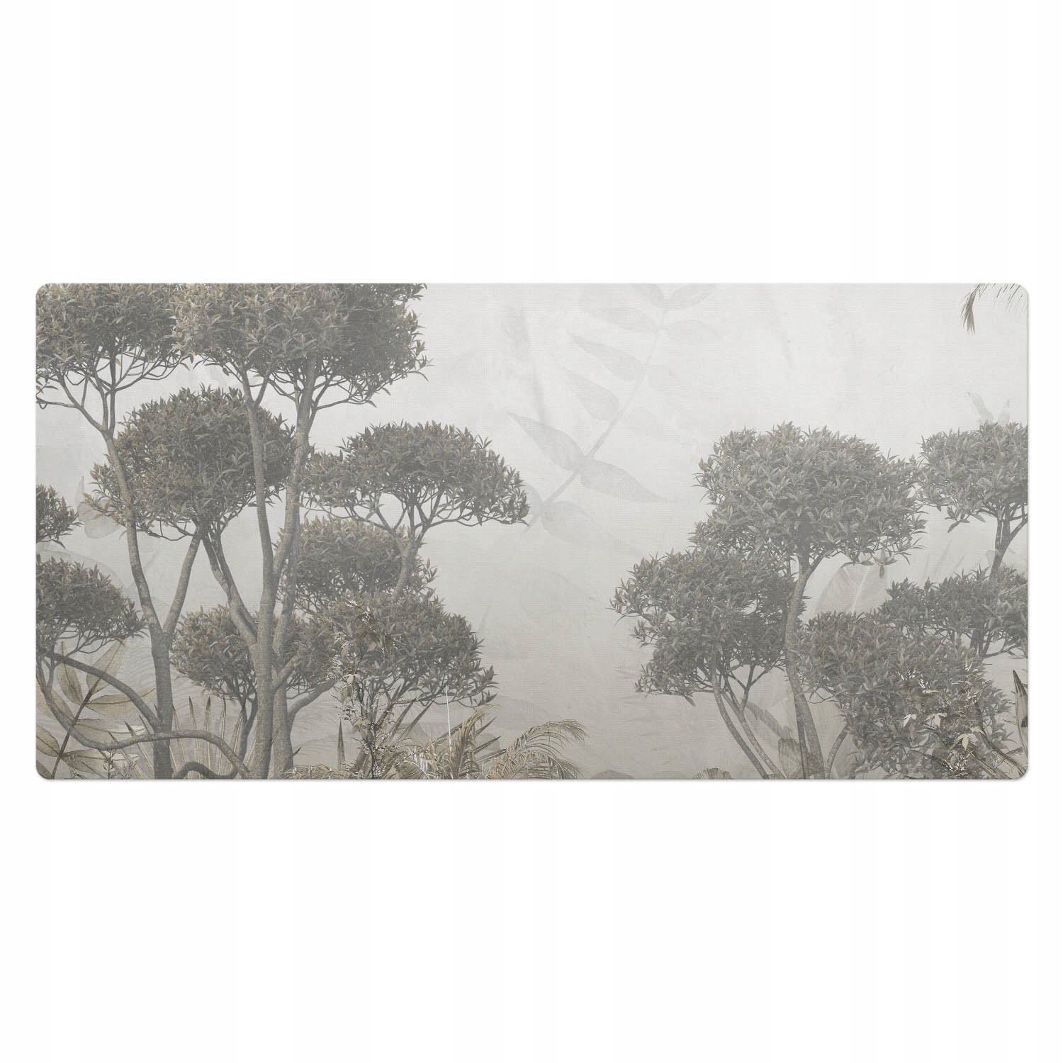 Dekorativní podložka na stůl pro hráče Jemný tropický ráj 100x50 cm