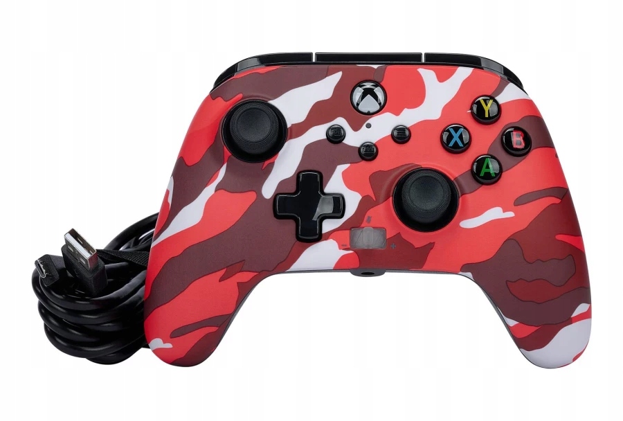 

Powera Pad Przewodowy Enhanced Red Camo Xo Xsx Pc