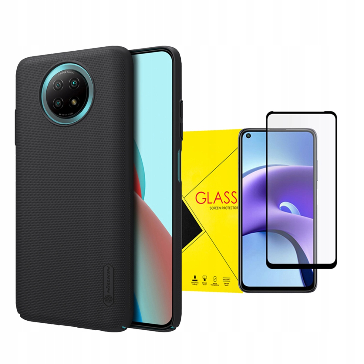 

Nillkin Frosted Etui Do Redmi Note 9T 5G + Szkło