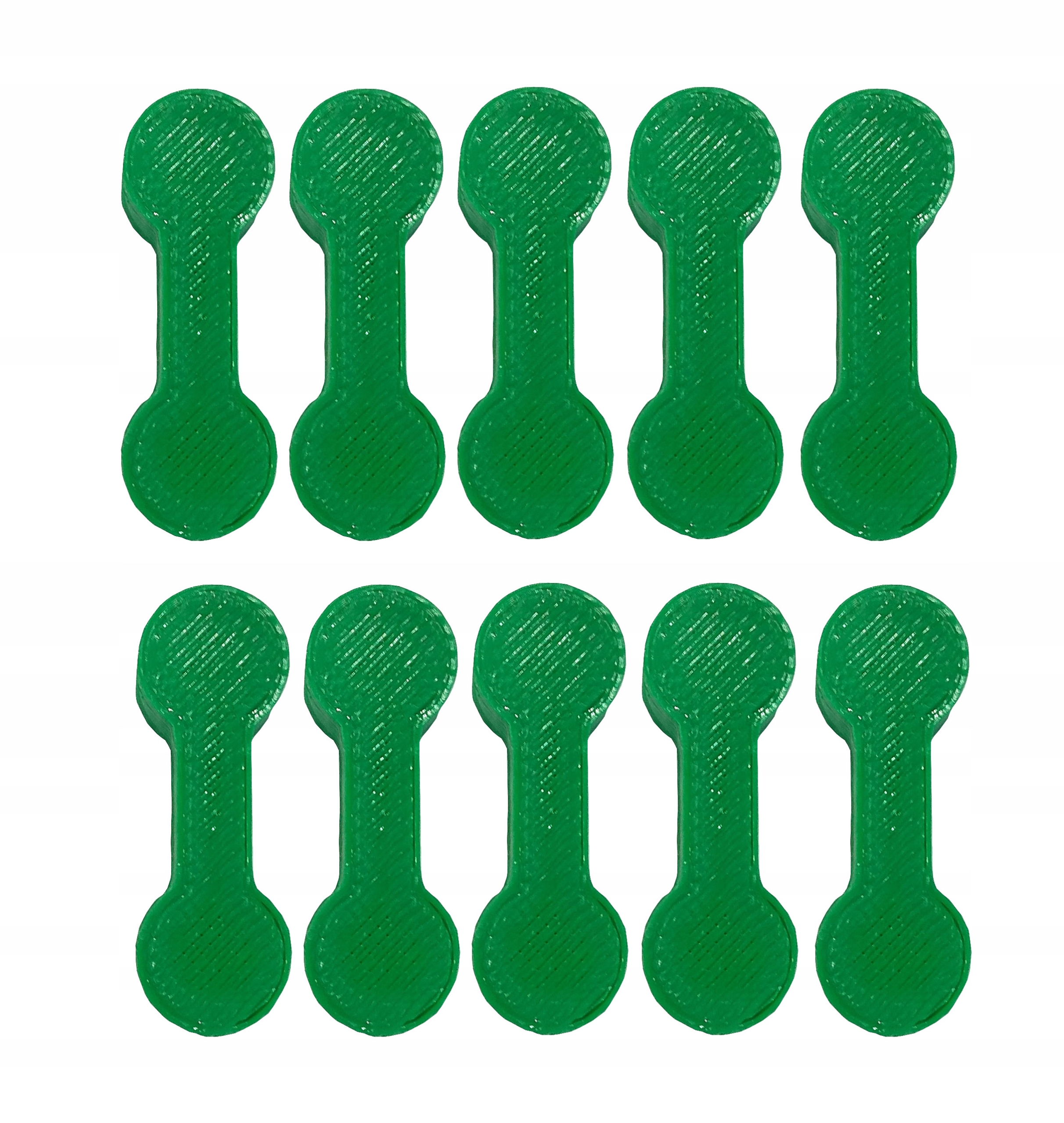 

10x Łącznik torów Brio Ikea Bigjigs męski zielony