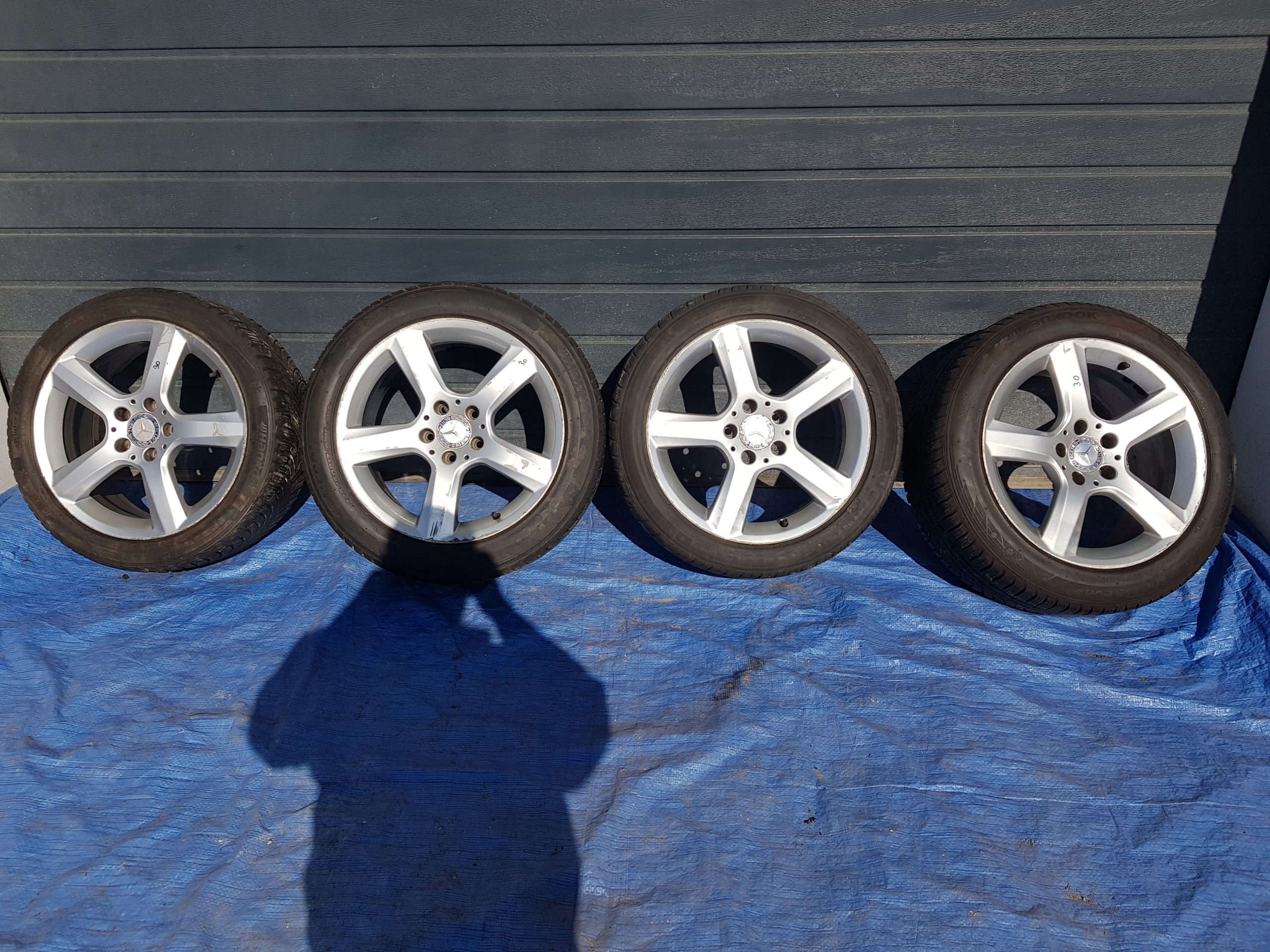 MERCEDES SLK SLC R172 W172 wheels disc discs 17''