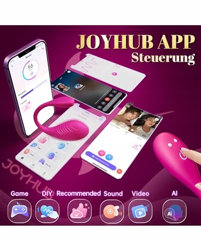 APP VIBRATOR Wibrator Dla Kobiet Z 9 Trybami Wibracji Zabawka Dla Par — miniatura 3