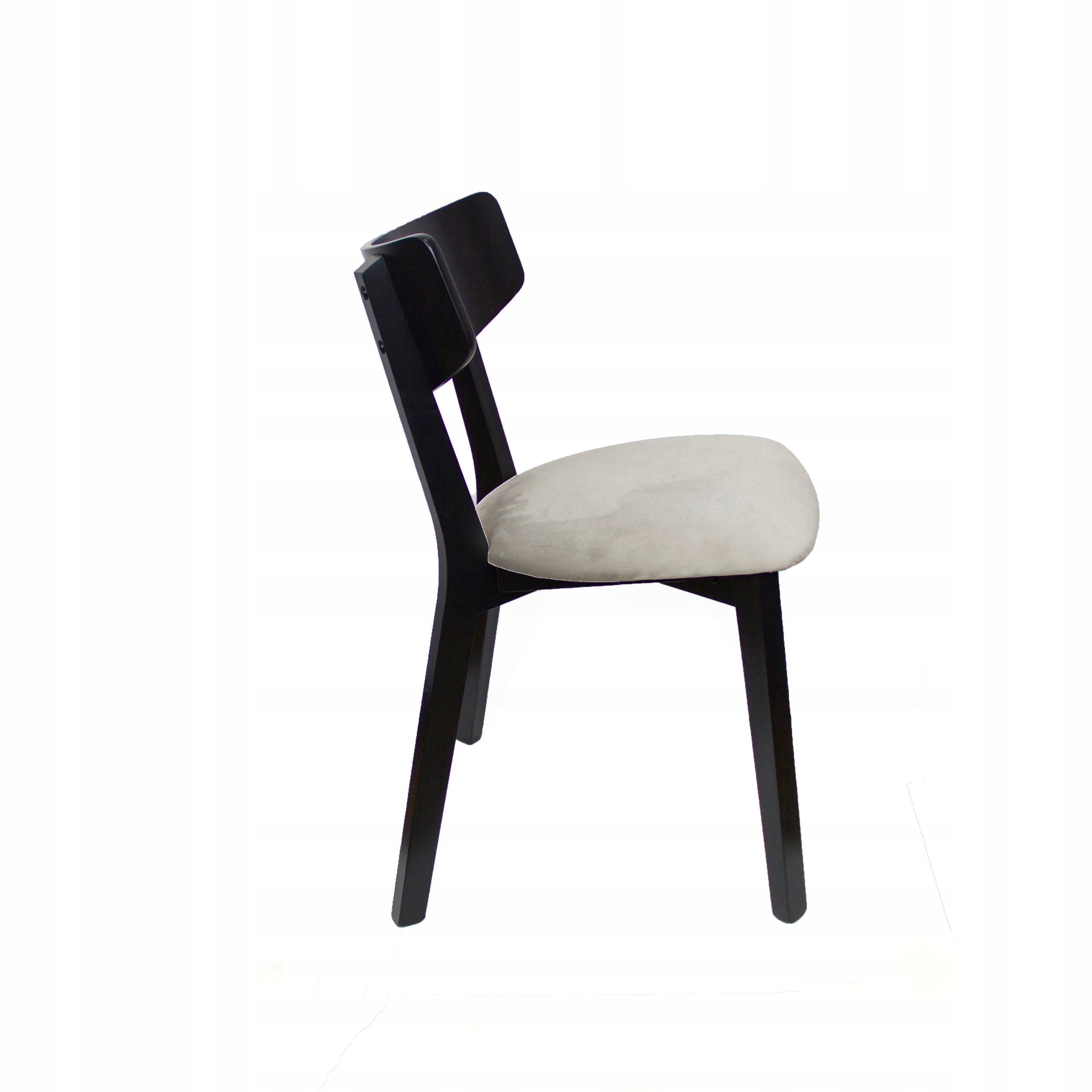 Krzesło bukowe tapicerowane welurowe do salonu Marka inna