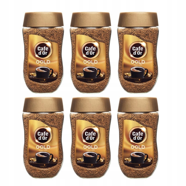 Káva Cafe d'Or Gold 6x200 g