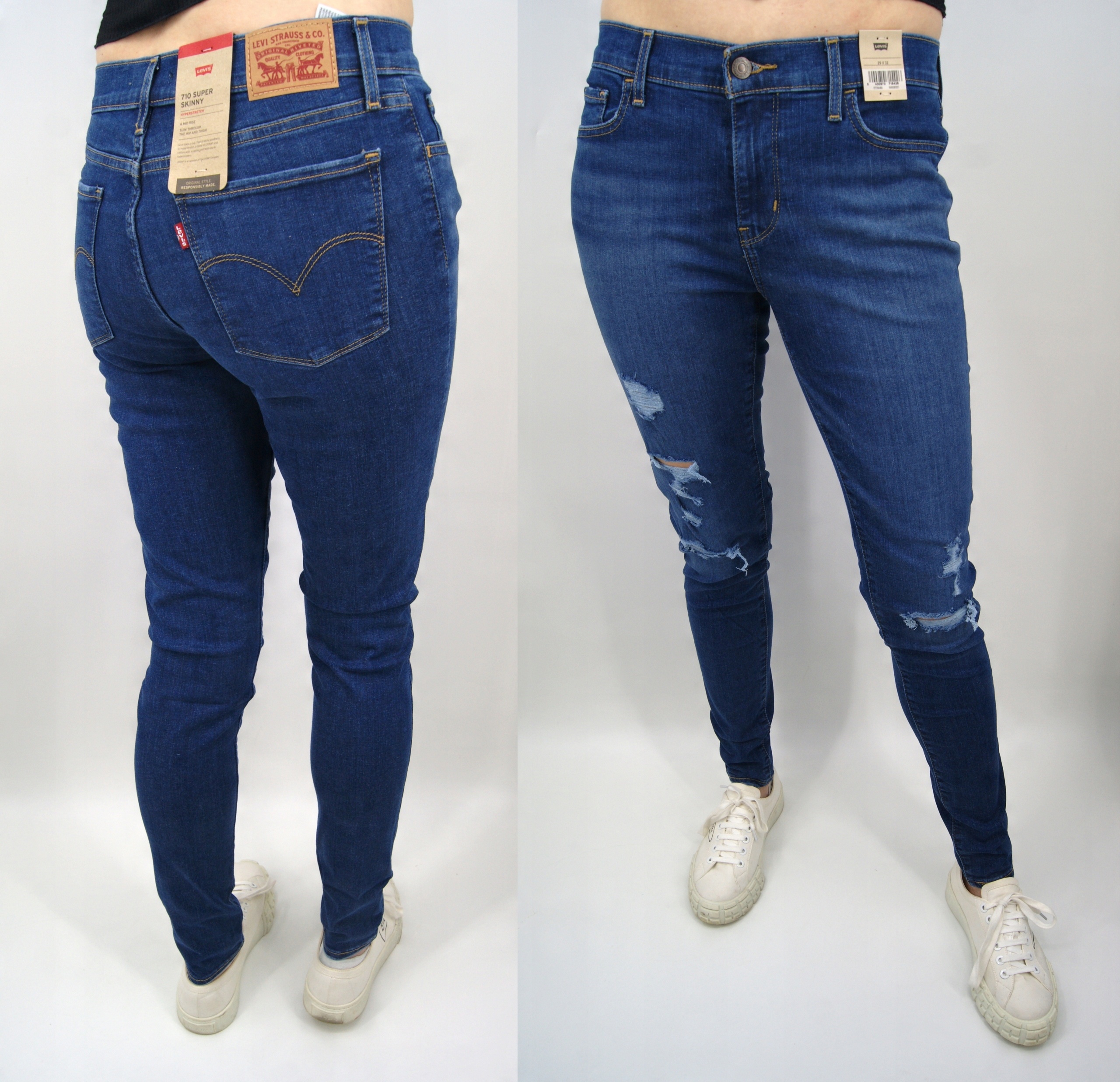 

Spodnie Levis 710 Super Skinny W 29 L 30