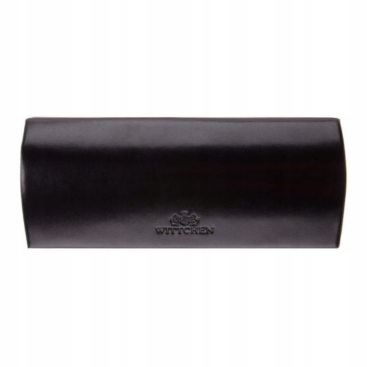 Elegantní kožené pouzdro na brýle Wittchen Italy 21-2-164-1 černé