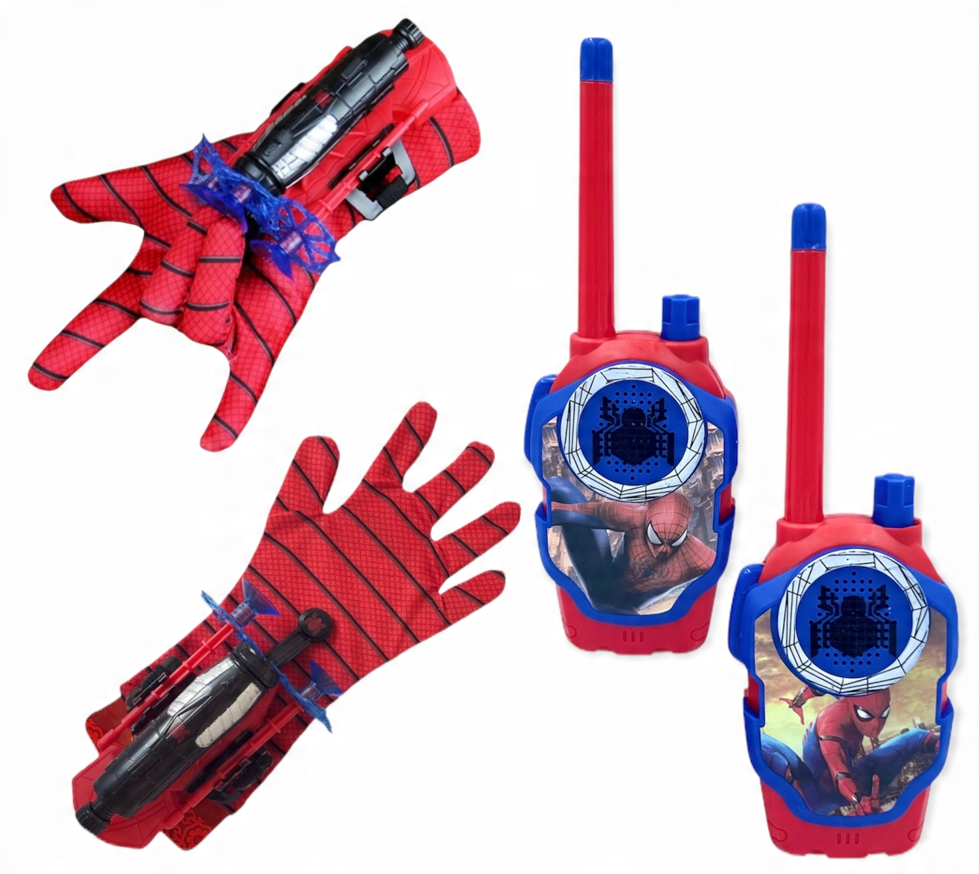 

Spiderman Wyrzutnia Rękawica Sieć Walkie Talkie