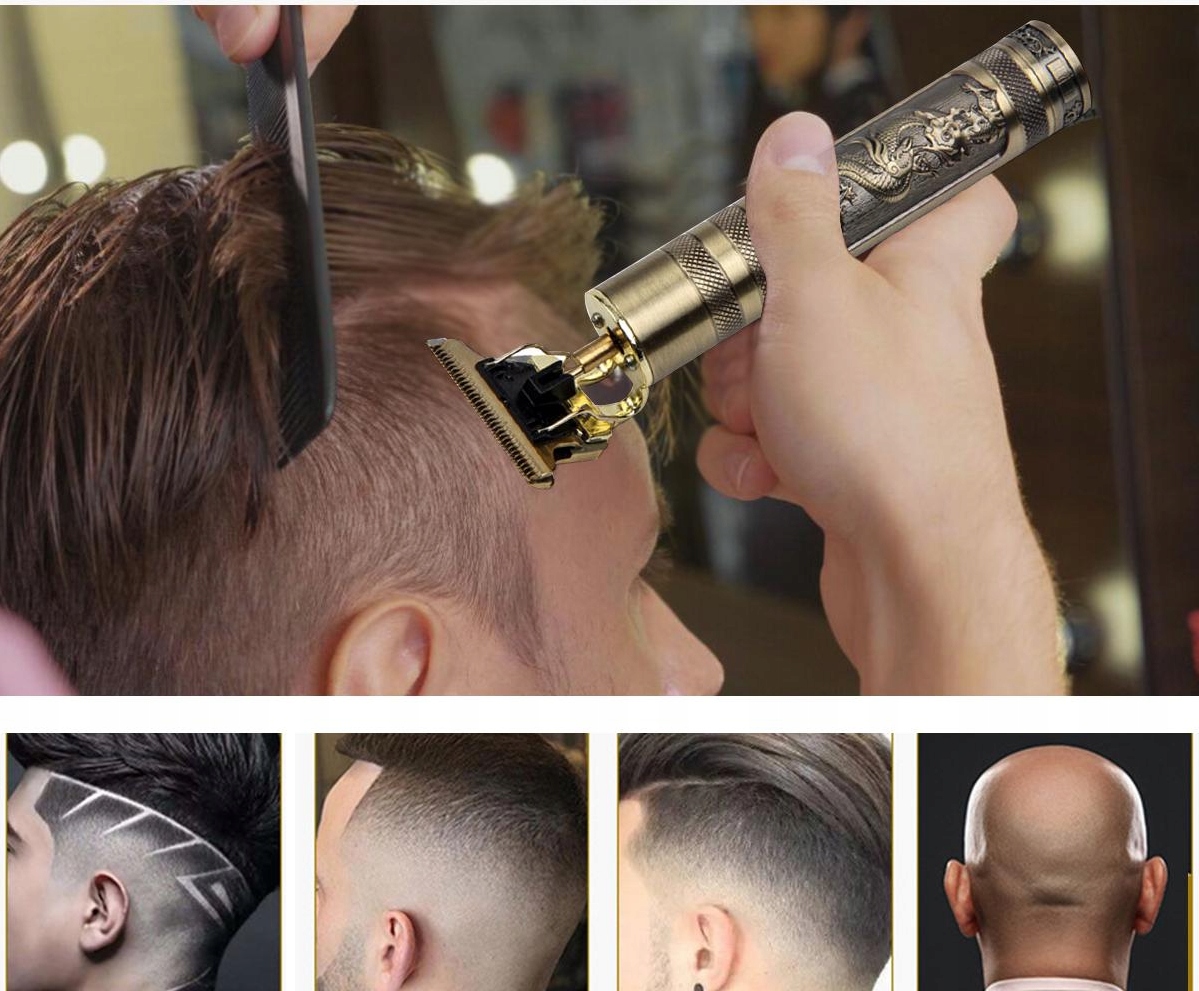 MASZYNKA TRYMER DO STRZYŻENIA BRODY WŁOSÓW BARBER Marka inna marka