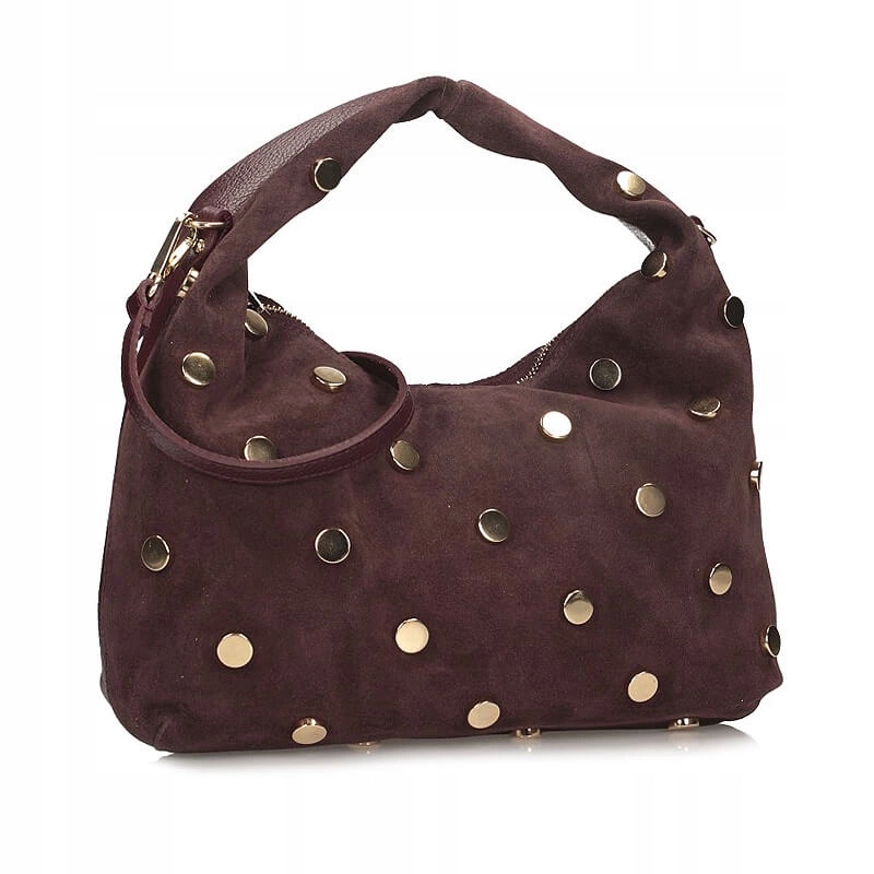 Elegantní kabelka přes rameno Toscanio G93 vínová D54