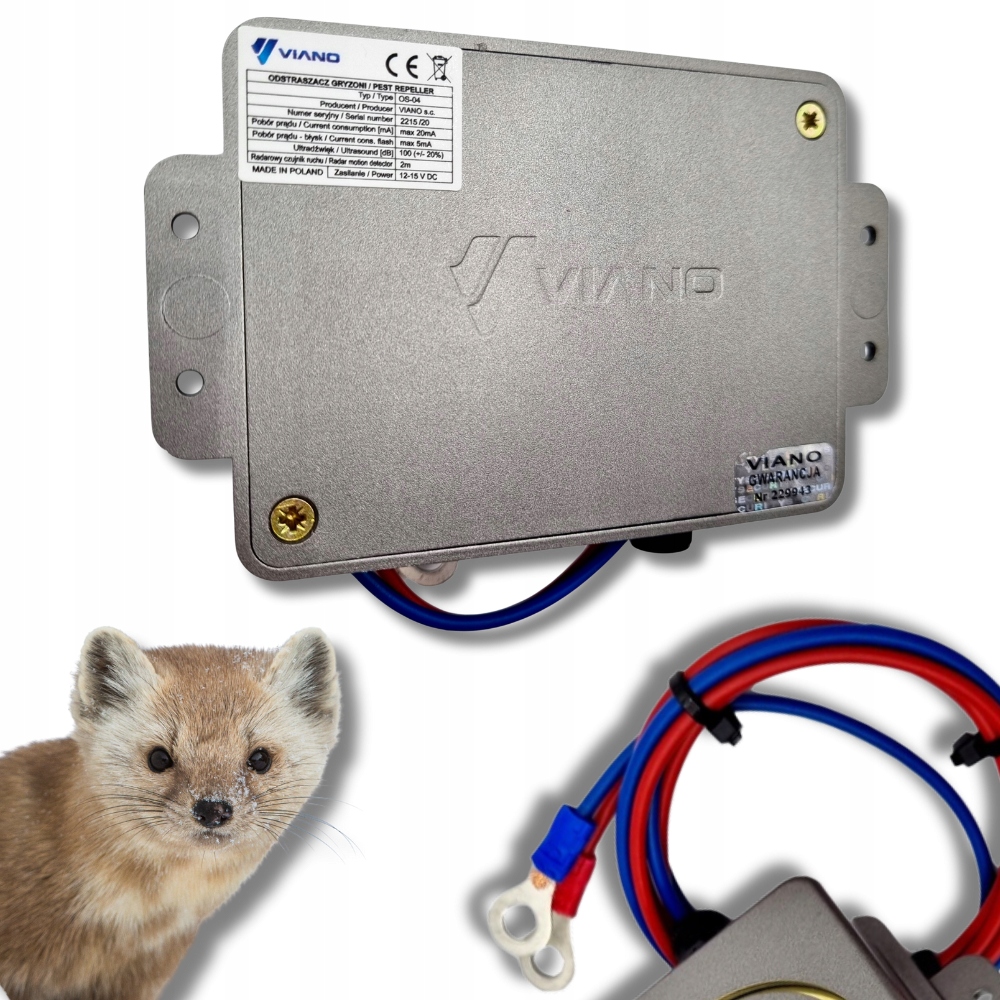 Odstrašovač hlodavcov Kun kuny zvieratá Automobilový účinný Radarový