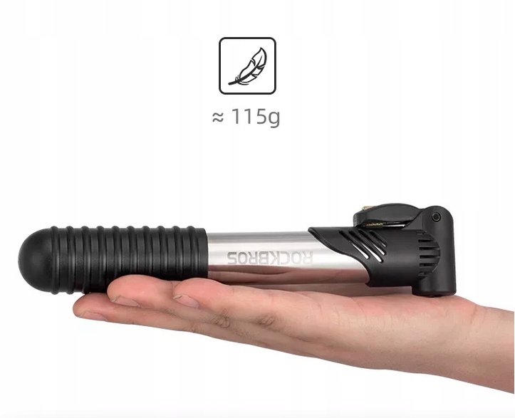 POMPKA ROWEROWA TELESKOPOWA MOCNA MINI NA RAMĘ Marka RockBros