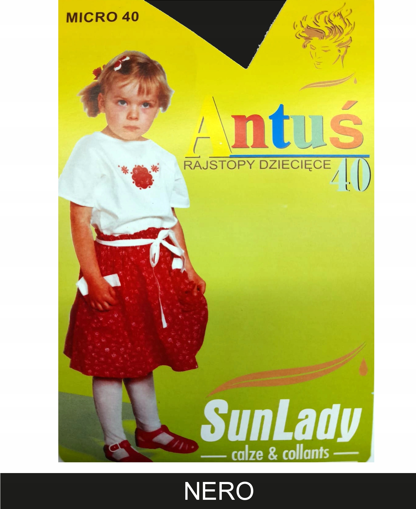 

Sun Lady Antuś Rajst. dziec. Mf 40den k.: Nero