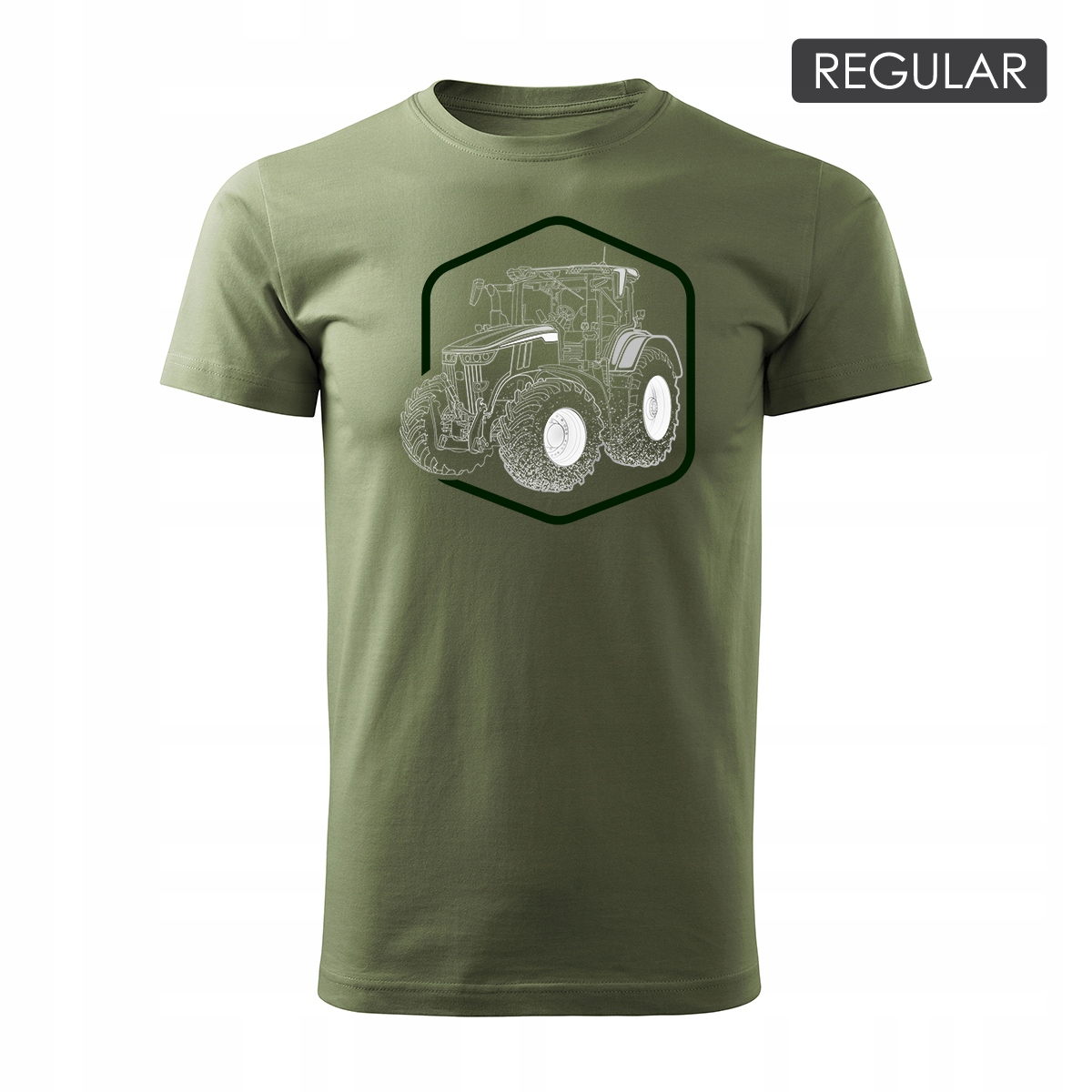 

Koszulka z traktorem John Deere dla rolnika