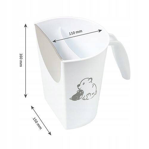 BABYONO KUBEK DO MYCIA GŁOWY SPŁUKIWANIA WŁOSÓW WODĄ KĄPIELI DLA DZIECI 242 Kod producenta 242