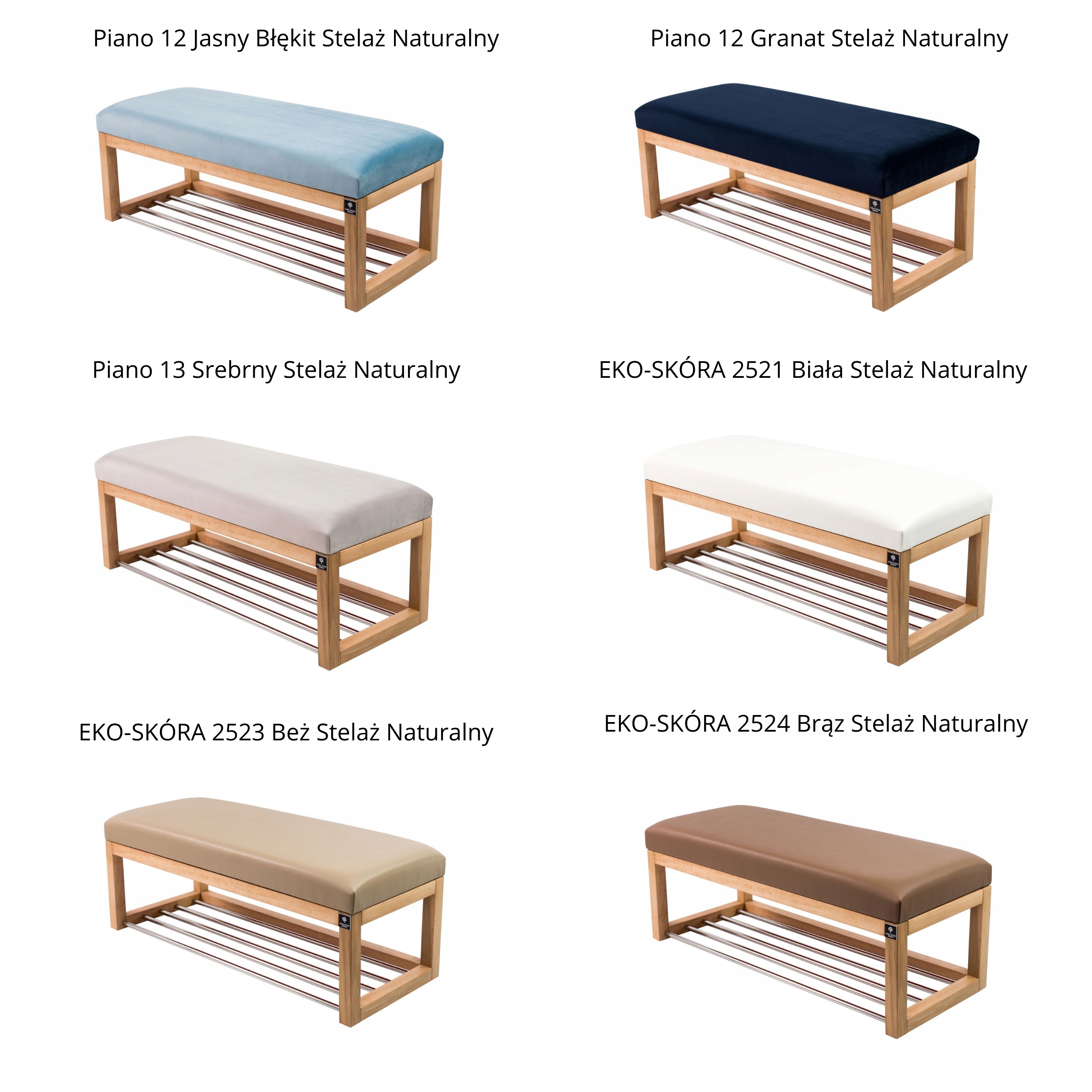 95 Producent Ławka Tapicerowana EMRA WOOD LPG-4 Głębokość mebla 35 cm