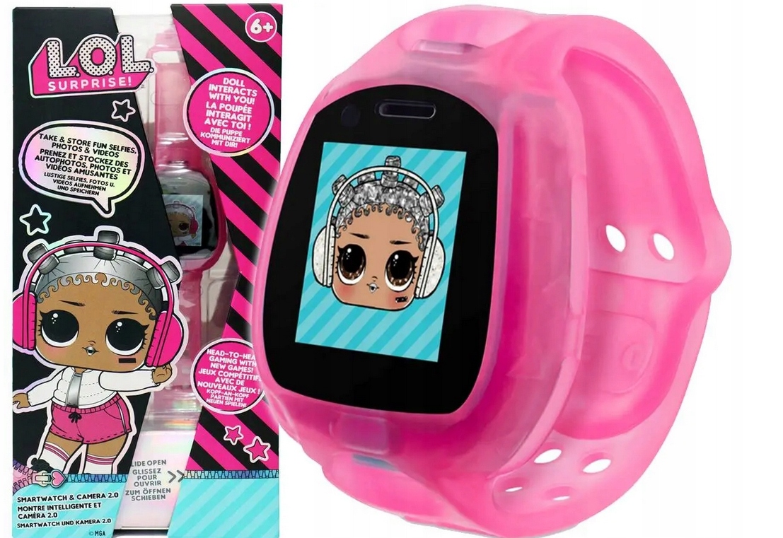 

Lol Zegarek Smartwatch Camera 2.0 Różowy 576303