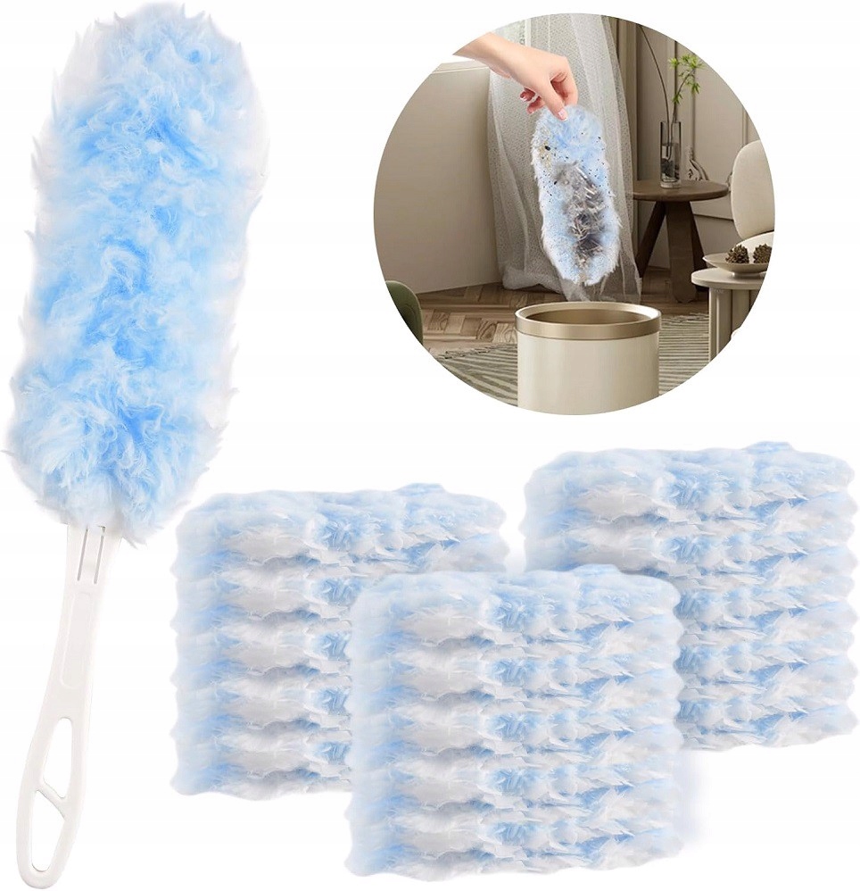 Levně 30 ks náplní do elektrostatické metly typu Dust Mag