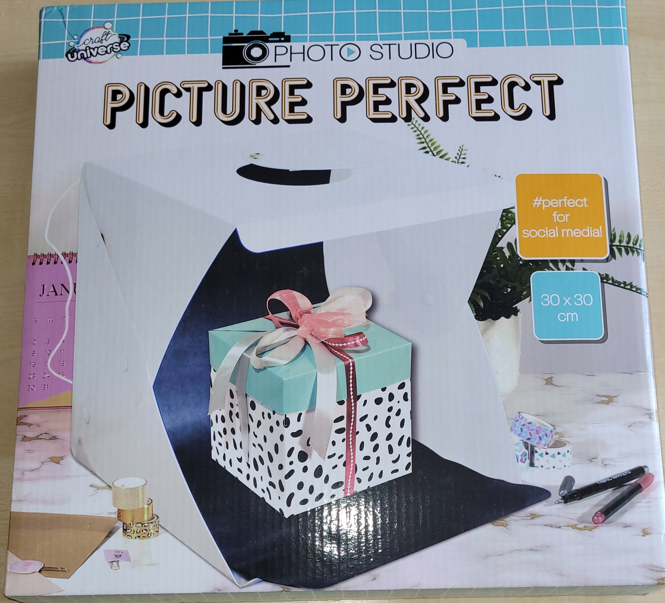 STUDIO FOTOGRAFICZNE DOMOWE MINI BOX SOCIAL MEDIA