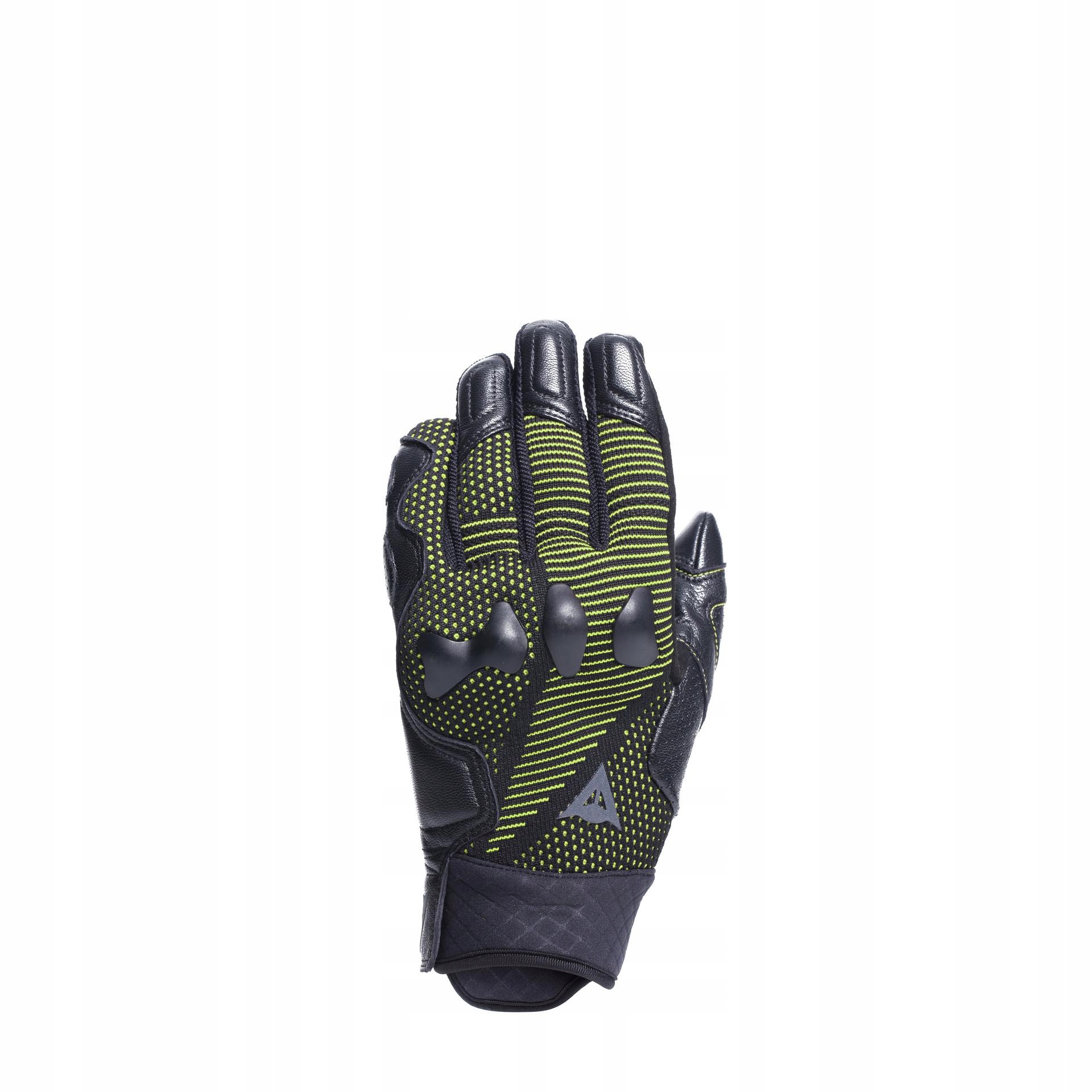 Krátke motocyklové rukavice Dainese Unruly Ergo-Tek Fluo XXL