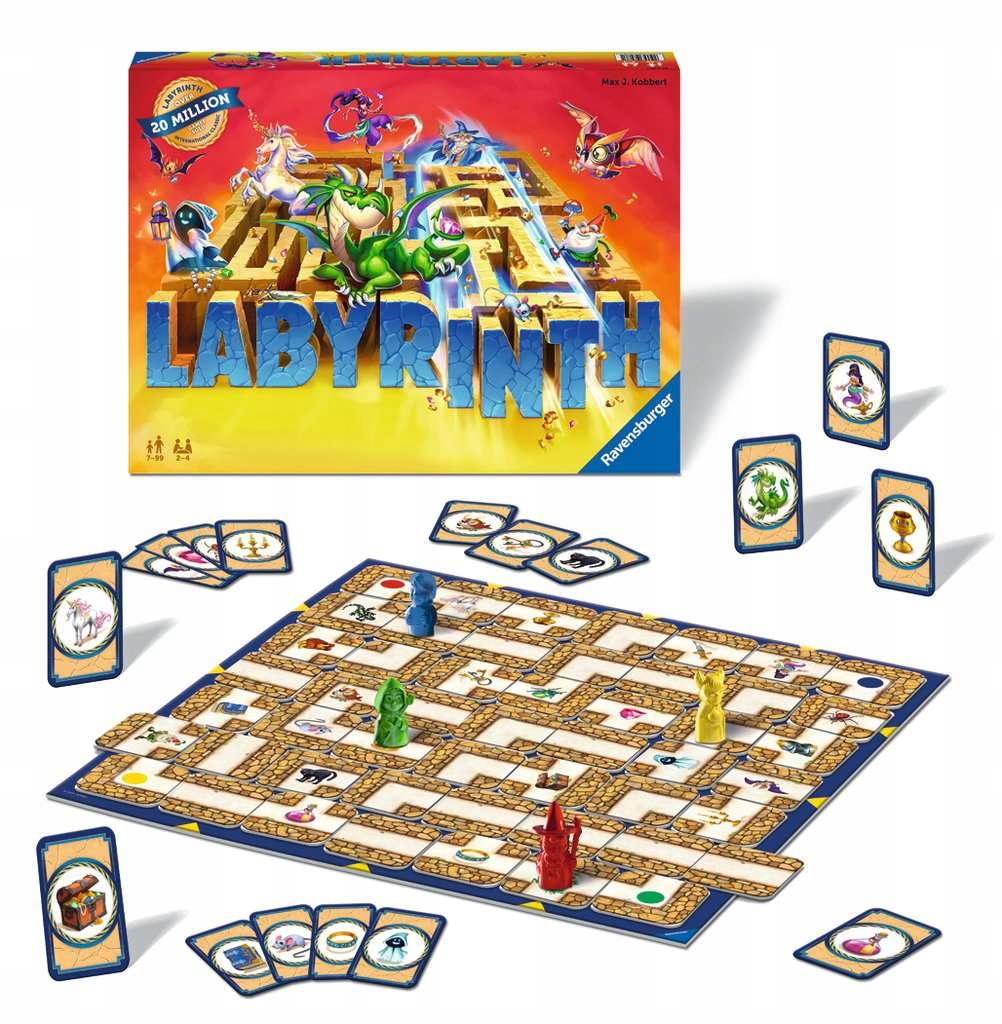 RAVENSBURGER Gra Labyrinth Labirynt Nowa Edycja