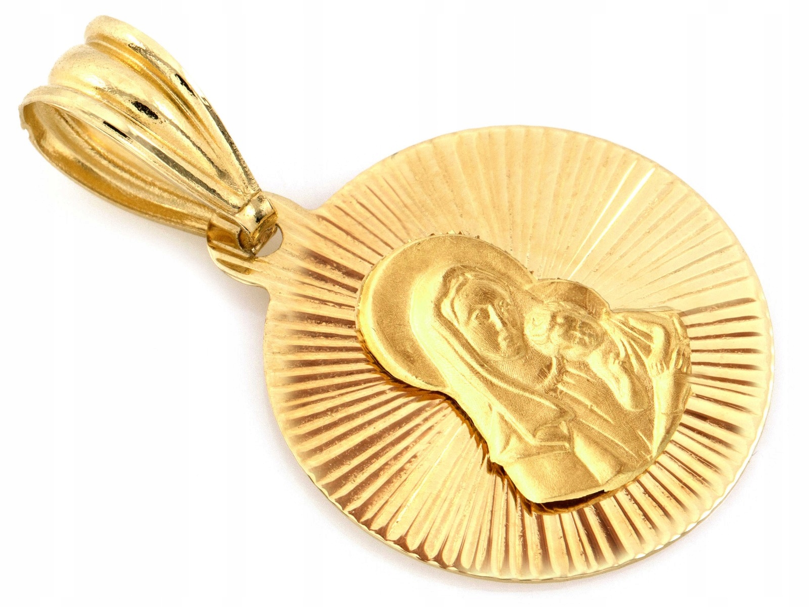 Zlatý přívěsek 585 s Pánem Ježíšem elegantní 14k