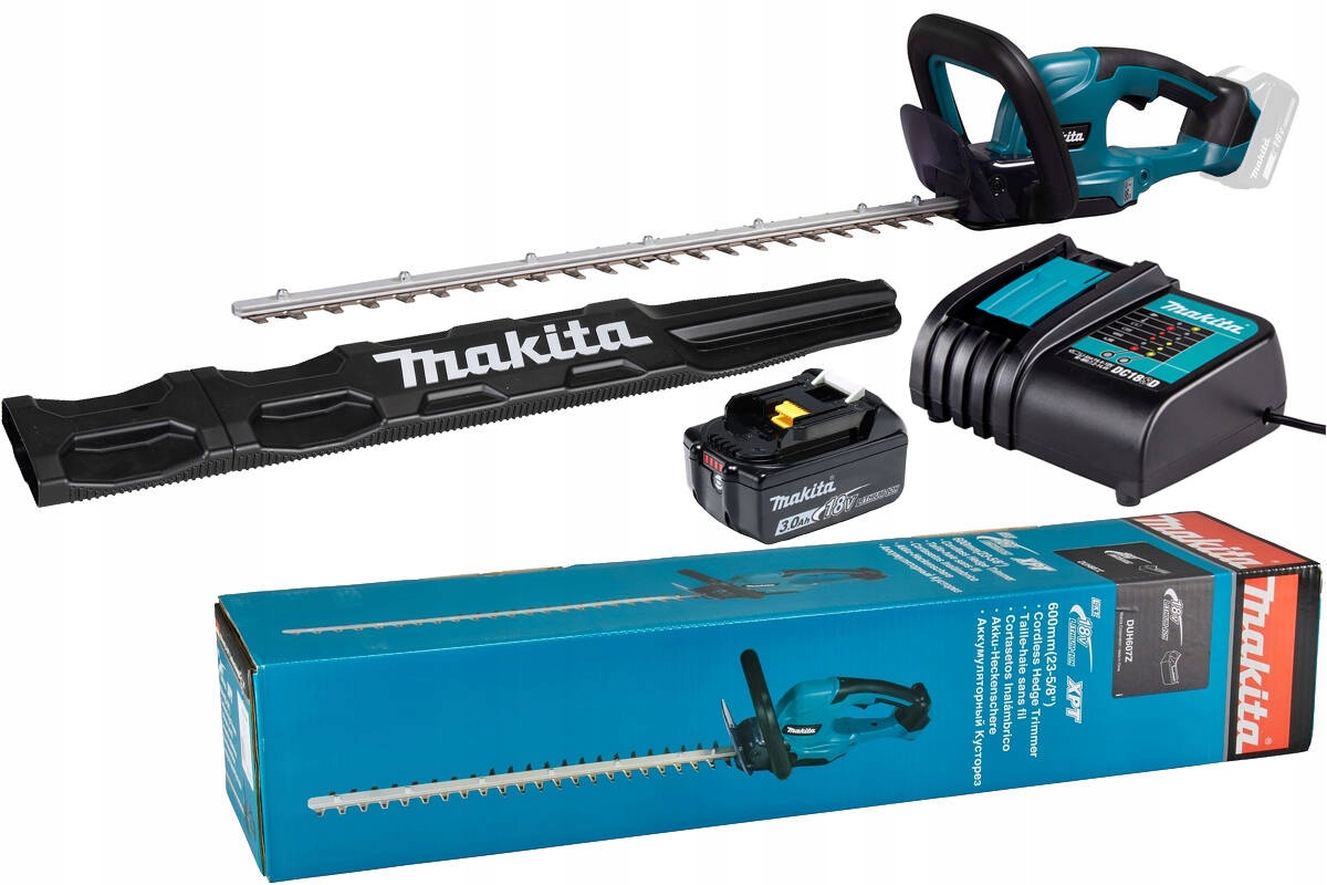 Makita Akumulatorowe nożyce do żywopłotu 18V 60 cm 1x3,0Ah DUH607SF