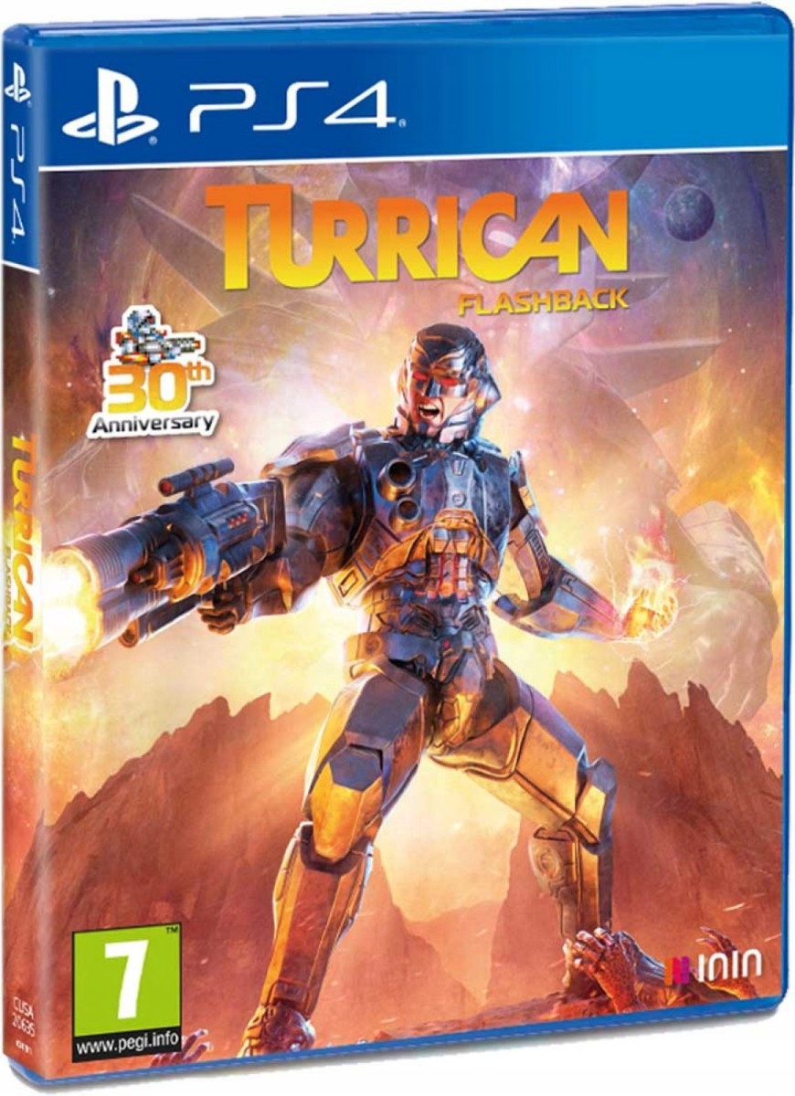 TURRICAN FLASHBACK / PS4 / NOWA / ANG Tytuł Turrican Flashback PS4