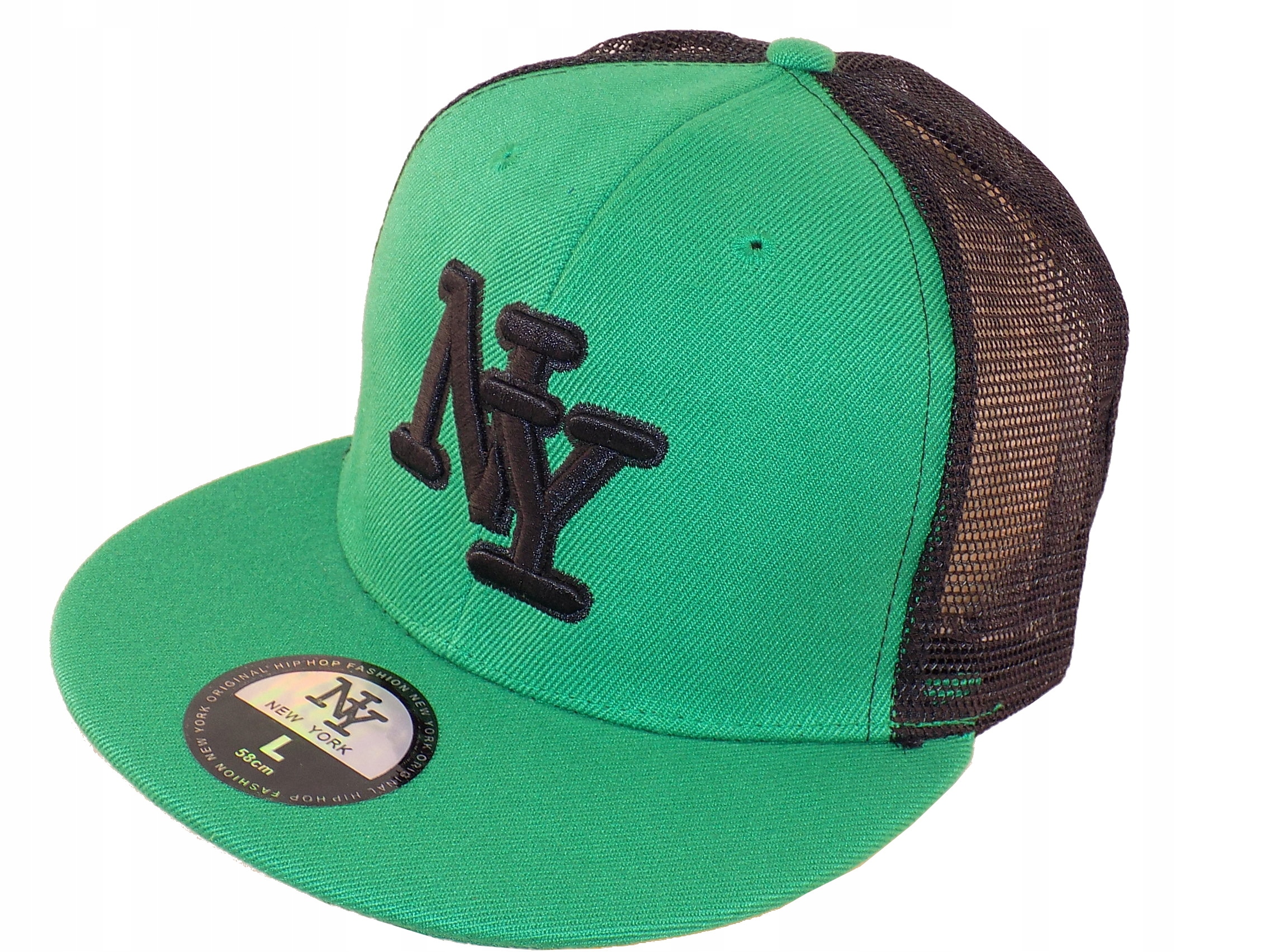 FULLCAP NEW YORK SNAPCAP + SIATKA 58CM