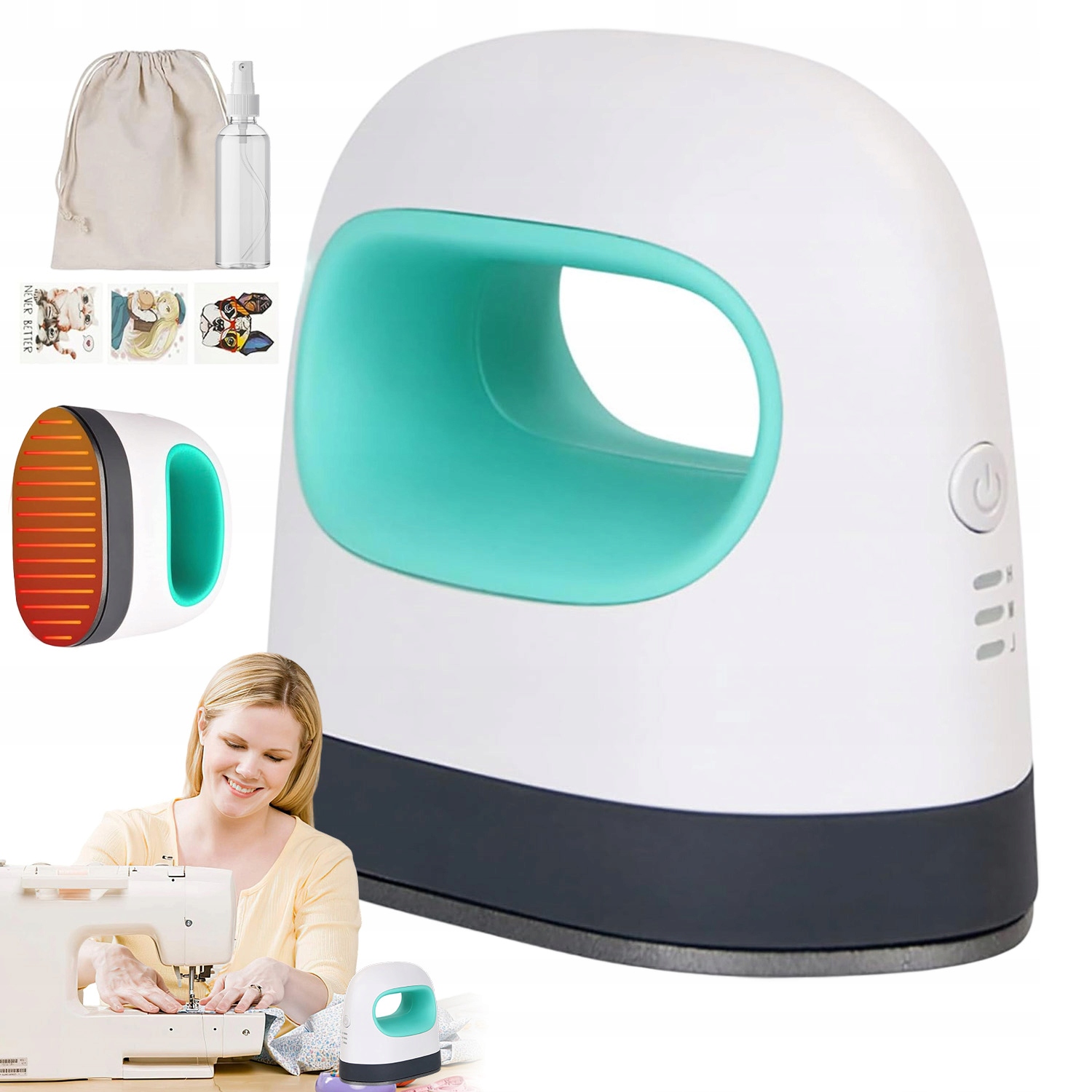 Termotransferová Mini Keramická Varná Deska, 3 Režimy Diy
