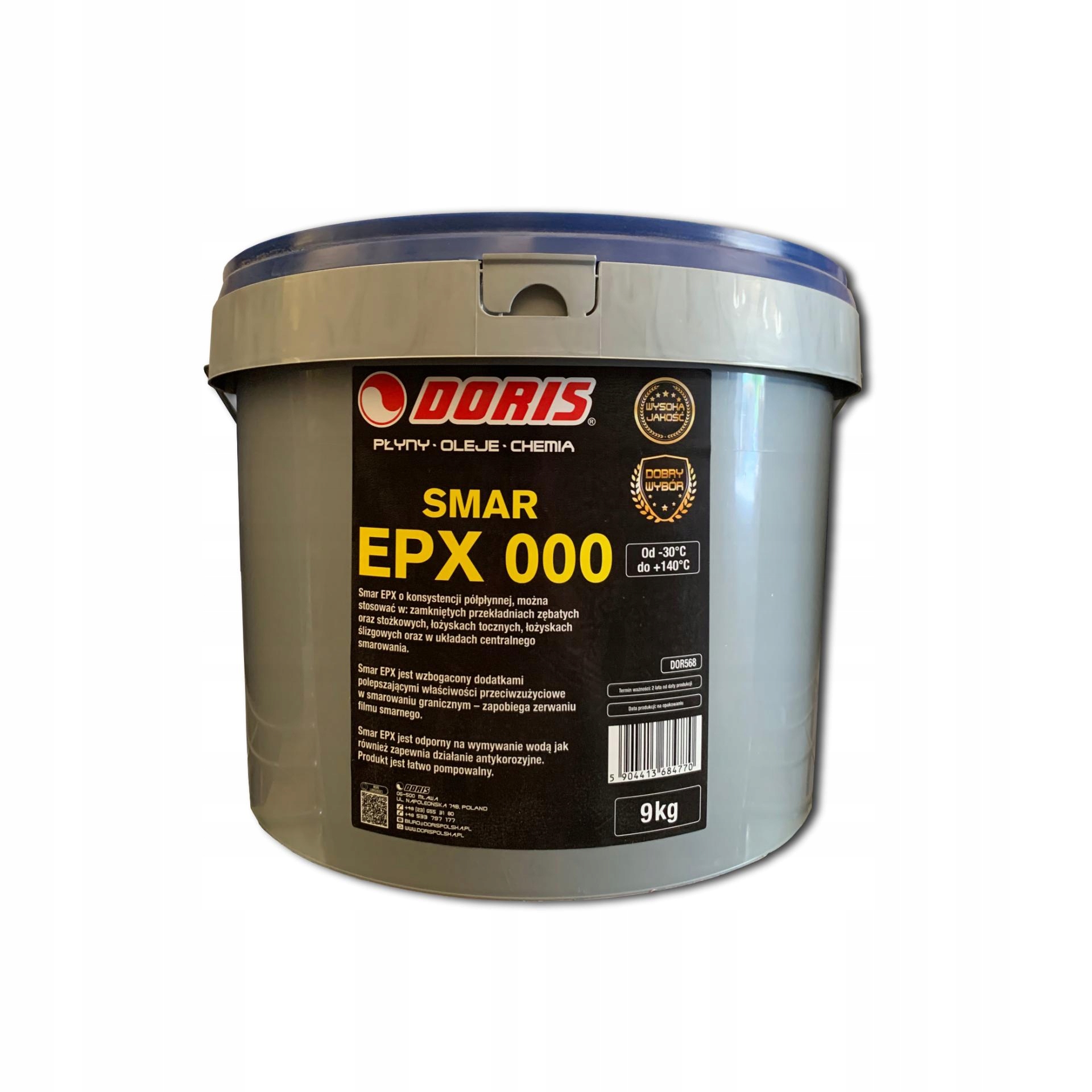 Doris mazivo Epx 000 (10 litrů/9 kg)