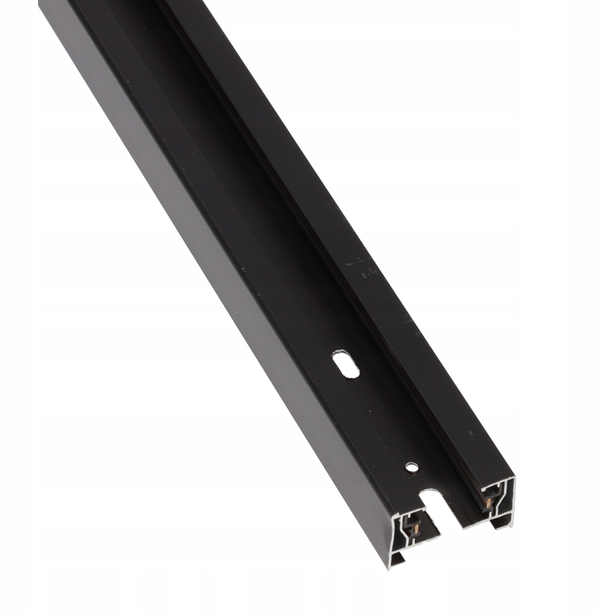 SZYNOPRZEWÓD SZYNA 1M 1-FAZOWY DO LAMP LED CZARNY